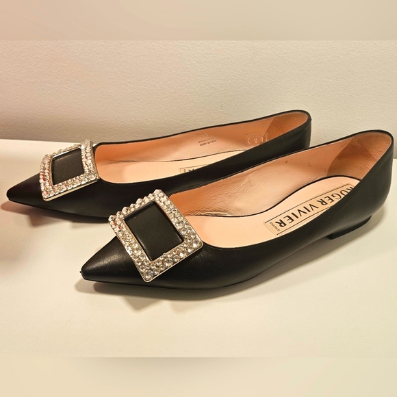 Roger Vivier Ballerina Sparkly Flats - Picture 2 of 6